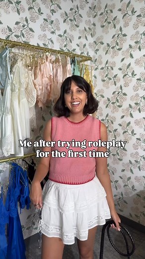 When you first roleplay, it can feel silly or weird——and that’s totally normal! But that’s actually part of all the fun, it’s all about laughing together, sparking your imagination, and turning “this feels ridiculous” into “wow, that was HOT.”🥵🔥⛓️‍💥❤️‍🔥 #roleplay | Mentionables