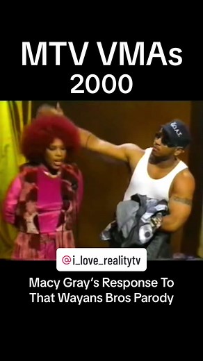 Okay…. So when I originally posted that Wayans Bros Macy Gray “I Try” VMA parody, I did not expect it to get all of the feedback it got. Some people loved it and some people hated it. All responses and reactions are completely valid, but there’s something we must remember — the Wayans Bros are know for a certain type of comedy which, at the time, was somewhat popular. That doesn’t make it “right”, but hopefully it adds context to the situation. Here, we see the “aftermath” of the incident which 
