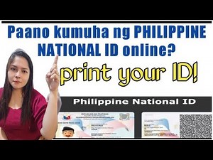 How to get your PHILIPPINE NATIONAL ID online?