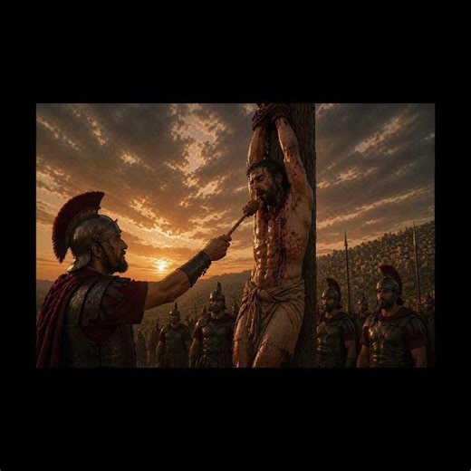 Jesús tiene sed y le dan vino agrio, dice "se ha cumplido", luego muere