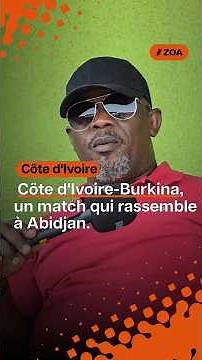 Round of 16 CIV 🇨🇮 VS BFA 🇧🇫: in Anoumabo, a district of Abidjan, the population is divided!