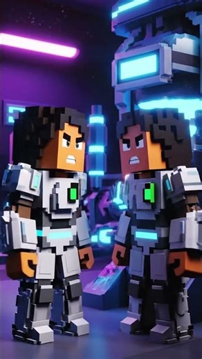 Too Many Noobs?! Clone Machine Chaos 😂🧪 | Minecraft Cartoon Short