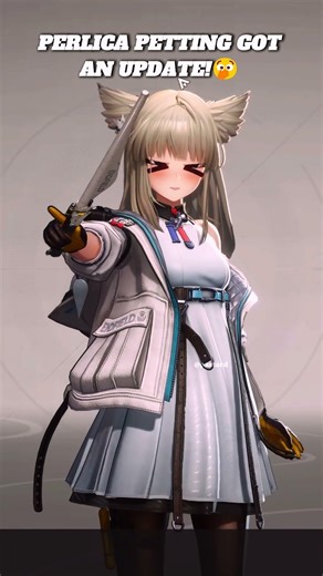 YOU CAN PET PERLICA NOW!#arknightsendfield #arknights