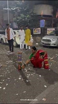 How Fireworks Explode #shorts #ytshorts