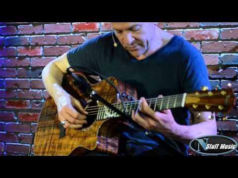 Taylor Custom AA Koa Grand Symphony Acoustic Guitar