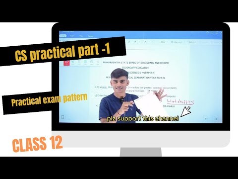 CS practical part-1 class 12th sci explanation #computerscience ‪@a2zpractical991‬