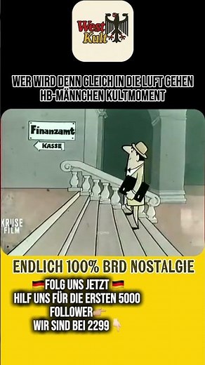 Ein Klassiker der Werbegeschichte: Das HB-Männchen aus der alten BRD