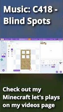 Making the Door for my Minecraft Texture Pack