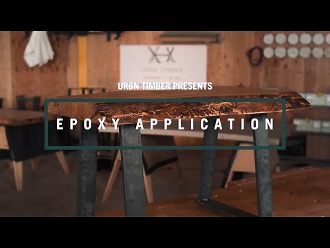 Urbn Timber EcoPoxy UVPoxy Application