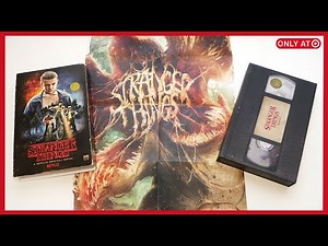 STRANGER THINGS - SEASON 1 - LIMITED BLU-RAY/DVD VHS TAPE EDITION UNBOXING - TARGET EXCLUSIVE