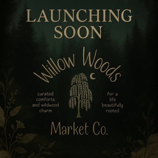 Willow Woods Market Co: Cozy E-commerce Store Opening