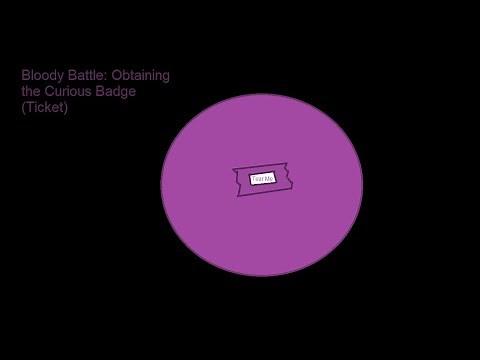 Bloody Battle: Obtaining The Curious Badge (Ticket) (REUPLOAD)