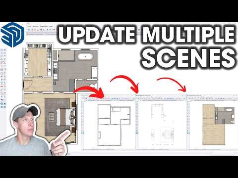 How to Update Multiple SketchUp Scenes at Once!