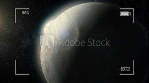 Cosmic art, science fiction wallpaper. Beauty of deep space. Billions of galaxies in the universe. Gas giant planet, camera rec. Beauty of deep space. Billions of galaxies in the universe. Incredibly Stock Video