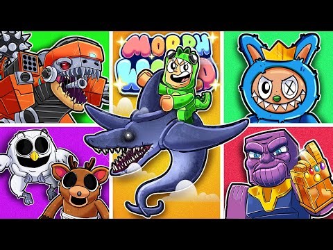 MORPH WORLD CHALLENGE Finding All The SECRET MORPHS!