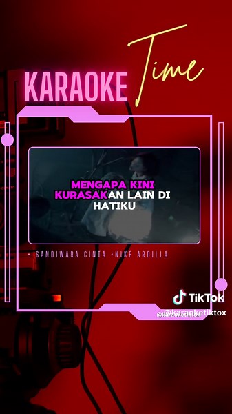 Karaoke Lagu Sandiwara Cinta Nike Ardilla