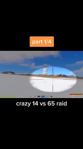 Intense 14 vs 65 Rust Raid Gameplay (Part 1)