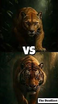 Bengal Tiger vs Puma Who Wins This Wild Battle?