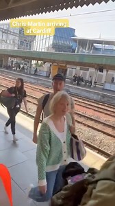 38K views · 954 reactions | Coldplay's frontman Chris Martin shocked commuters by taking the train to Cardiff Central. The chart-topping band are performing in Cardiff for two sell-out nights this week as part of their Music of the Spheres tour. | Mansfield Chad | Facebook
