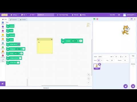 How to use the pen extension ep4 on scratch!!