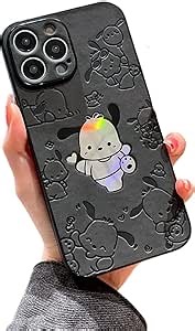 Kawaii Phone Case for iPhone 15 Plus Cute Cartoons Protective Case Cover for Women & Kids Girls