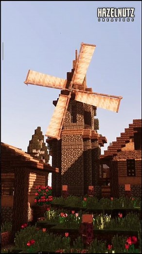 Add windmill to your Minecraft worlds with this free Add-on 🍂🌾