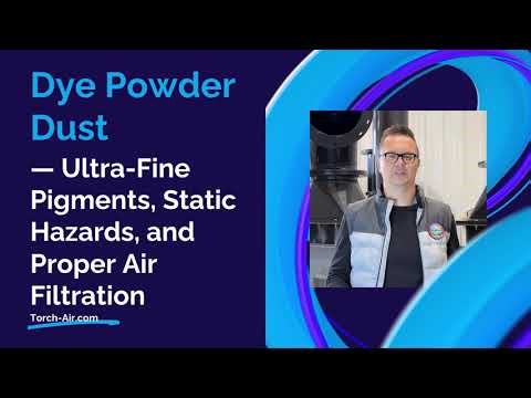 Dye Powder Dust | BagHouse | the best dust collectors for capturing it