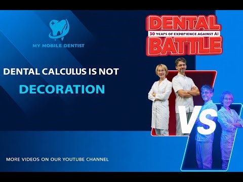 Dental Tartar Destroys Teeth! Real Dentists vs AI