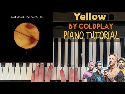 Yellow by Coldplay - Easy Piano Tutorial | Part 1 |