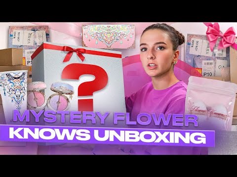 MYSTERY FLOWER KNOWS UNBOXING!