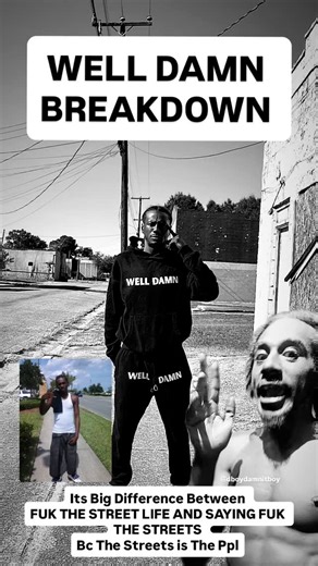 Damnitboy aka Oh Damnit on Instagram: "WELL DAMN BREAKDOWN LETS SAY FUK THE STREET LIFE BC WHEN U SAY FUK THE STREETS ITS KINDA LIKE SAYING FUK THE PPL OF THE STREETS BC THATS WAT MAKES THE STREETS THE PEOPLE AND IM SORRY THE PPL OF THE STREET MADE ME INTO THE MAN I AM NO PREACHER NO TEACHER NO MAYOR NO ACTIVIST NO RAPPER NO CELEBRITY NO CONTENT CREATOR NO STREAMER HELPED ME IT WAS THE HUSTLERS THE GANG BANGER THE FIEND THE WHINES THAT HELPED ME SORRY I DIDNT COME UP OFF NO FAIRYTALE LAND IT WAS