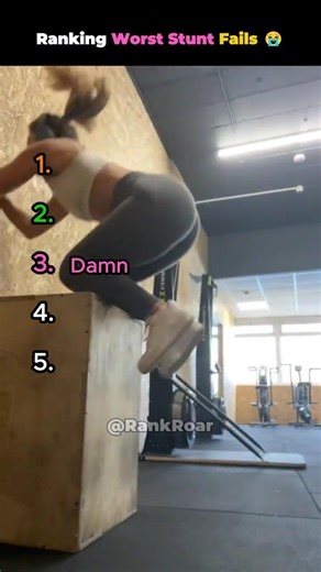 Ranking Worst Stunt Fails 😭 #shorts #worst #stunt #fails #ranking