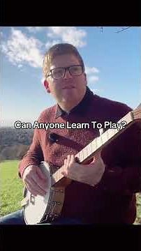 Anyone can learn how to play the 5 string banjo. Sometimes better to start from knowing nothing.