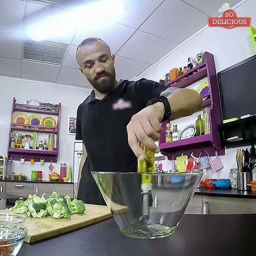 Spicy Roasted Broccoli