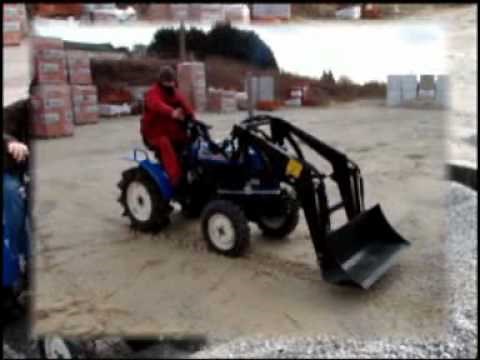 Chargeur Avant pour Micro Tracteur Kubota Iseki Yanmar chez TDO, www.tracteur-occasion.com