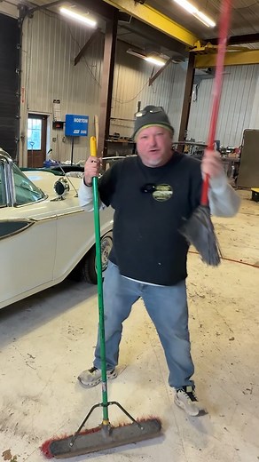 Real Men Sweep with Real Brooms — Atomic Autoworks Garage Some brooms are for the kitchen. Others? For the shop — for real men. 💪 At Atomic Autoworks Garage, we don’t mess around. Our shop broom tackles metal shards, dust, and debris with ease. Strong, durable, and made to handle serious garage work. Leave the tiny brooms to the kitchen — this one belongs in your shop. Perfect for any manly workspace or garage. Buy your real man’s broom here: https://amzn.to/48fKzx0 #AtomicAutoworksGarage #Shop