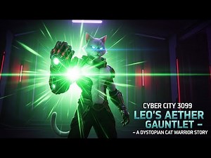 Cyber City 3099 LEO's Aether Gauntlet – A Dystopian Cat Warrior Story