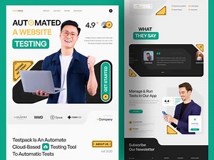 AI Web Testing Homepage-(Animation)