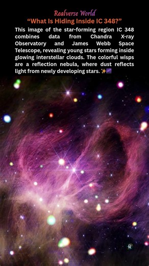 What Is Hiding Inside IC 348?🌌#spacefacts #spaceexploration #universe #astronomy #realspace #science