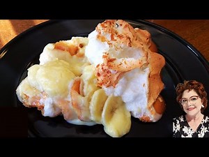 Microwave Banana Pudding - From Scratch - No burning or Scorching