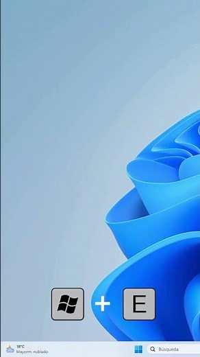 Descubre la función que hace la combinación de teclas Windows + E #combinacionesdeteclas