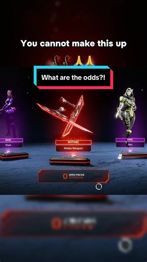 From one pack!! [Even_Pen5934] #apexlegends #apexclips #apexfunny #gaming