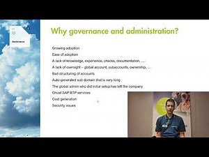 Beyond SAP Cloud - Episode 4: Why governance and administration in BTP?