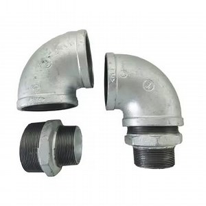 [Hot Item] Precision-Threaded 90-Degree Galvanized Elbow for Secure Pipe Fittings