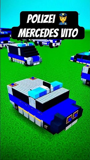 🚓 Minecraft Polizei Einsatzfahrzeug Tutorial | Realistisches Polizeiauto selber bauen! #minecraft