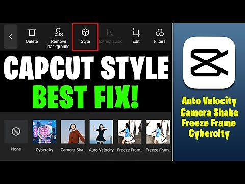 CapCut Style Option Not Showing (Best Fix!) - CapCut No Internet Problem Solved (2022)