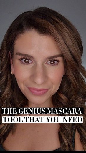 Kate | Makeup Tips on Instagram: "This is the GENIUS mascara tool that you need in your life! It's less than $5 and will save you from all of the mascara mishaps (aka no more smudging or getting mascara everywhere but your lashes!!) I'll link the exact tool I'm using in my stories, but you can also just search for a "cut crease tool" on Amazon, and it will pop up! I'm using the tubing mascara from @simihazebeauty #beautytools #mascara #longlashes #eyelashes #makeupvideos #makeupvideo"