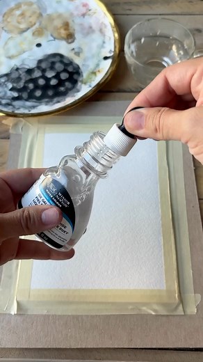 🎨✨ Unlock the magic of watercolors with ox gall! Just mix a few drops with your paint to enhance transparency and flow. Say goodbye to frustrating brushstrokes and hello to dreamy blends! 🌈 Let your creativity flow! 💧 #WatercolorTechniques #ArtTips #OxGallMagic | Watercolors by Bree