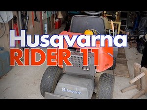 Husqvarna Rider11 vetohihnan vaihto