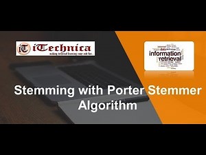 11. Stemming with Porter Stemmer Algorithm